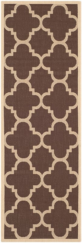 Safavieh Courtyard Cy6243 - 204 Dark Brown Rugs - Safavieh - cy6243 - 204 - 27