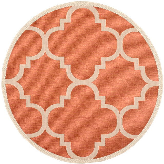 Safavieh Courtyard Cy6243 - 241 Terracotta Rugs - Safavieh - cy6243 - 241 - 5r