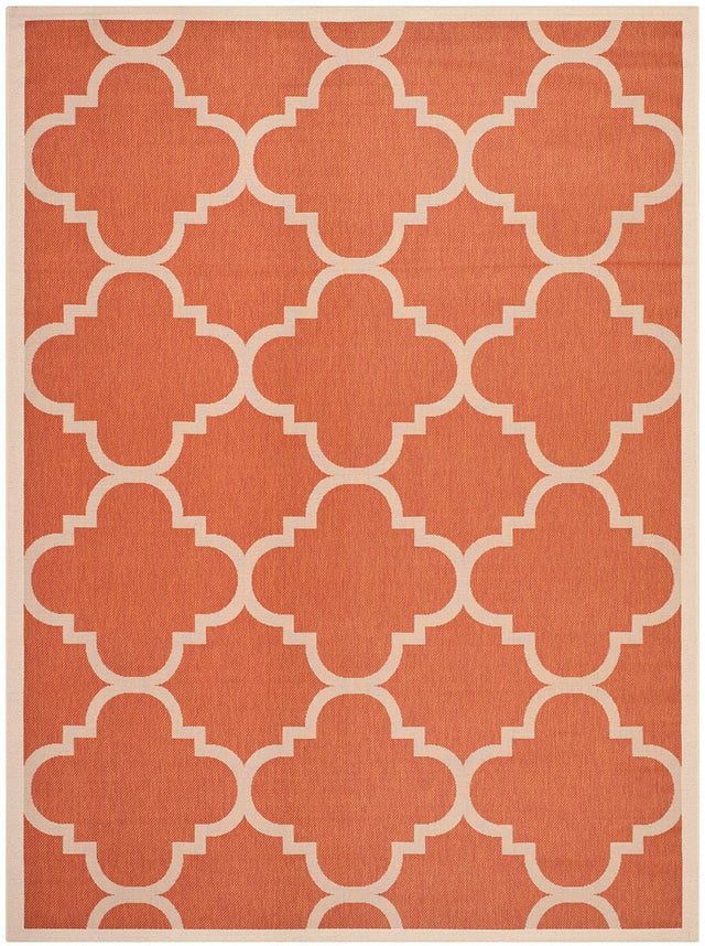 Safavieh Courtyard Cy6243 - 241 Terracotta Rugs - Safavieh - cy6243 - 241 - 5r