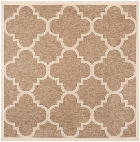 Safavieh Courtyard Cy6243 - 242 Brown Rugs - Safavieh - cy6243 - 242 - 4sq