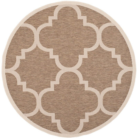 Safavieh Courtyard Cy6243 - 242 Brown Rugs - Safavieh - cy6243 - 242 - 5r