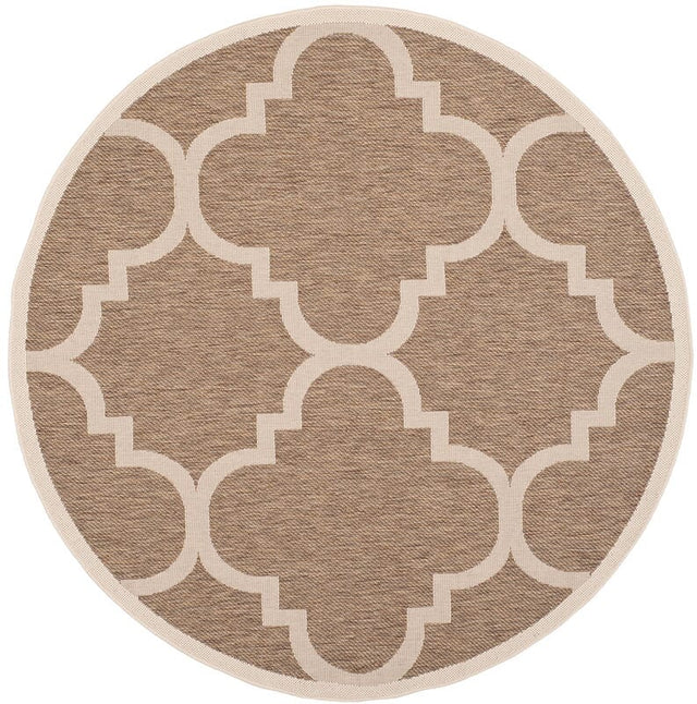 Safavieh Courtyard Cy6243 - 242 Brown Rugs - Safavieh - cy6243 - 242 - 5r