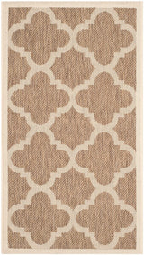Safavieh Courtyard Cy6243 - 242 Brown Rugs - Safavieh - cy6243 - 242 - 5r