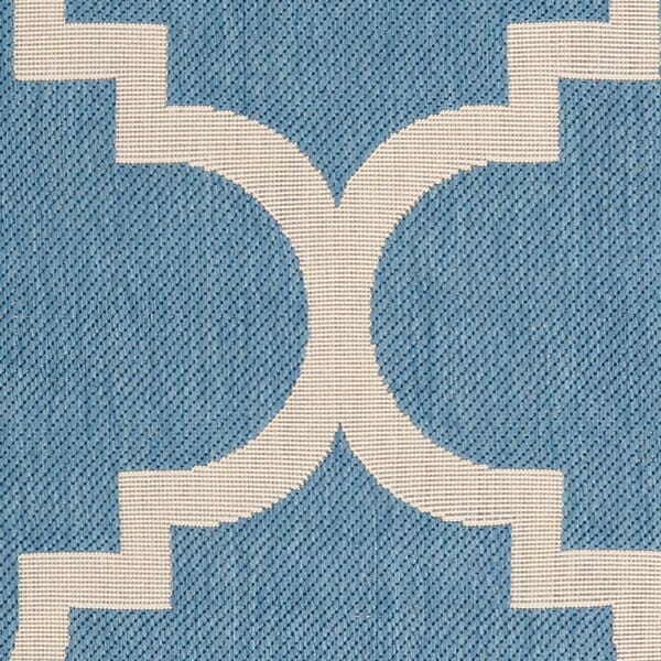 Safavieh Courtyard Cy6243 - 243 Blue / Beige Rugs - Safavieh - cy6243 - 243 - 2