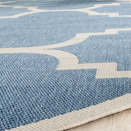 Safavieh Courtyard Cy6243 - 243 Blue / Beige Rugs - Safavieh - cy6243 - 243 - 2