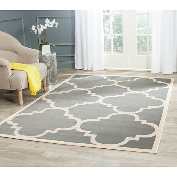 Safavieh Courtyard Cy6243 - 246 Grey / Beige Rugs - Safavieh - cy6243 - 246 - 2