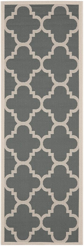 Safavieh Courtyard Cy6243 - 246 Grey / Beige Rugs - Safavieh - cy6243 - 246 - 27