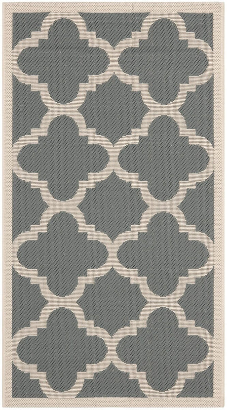 Safavieh Courtyard Cy6243 - 246 Grey / Beige Rugs - Safavieh - cy6243 - 246 - 4r