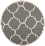 Safavieh Courtyard Cy6243 - 246 Grey / Beige Rugs - Safavieh - cy6243 - 246 - 4r