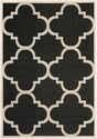 Safavieh Courtyard Cy6243 - 266 Black / Beige Rugs - Safavieh - cy6243 - 266 - 2