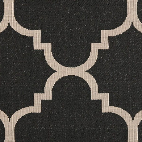 Safavieh Courtyard Cy6243 - 266 Black / Beige Rugs - Safavieh - cy6243 - 266 - 2