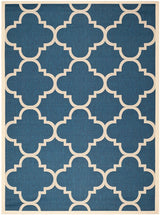 Safavieh Courtyard Cy6243 - 268 Navy / Beige Rugs - Safavieh - cy6243 - 268 - 2