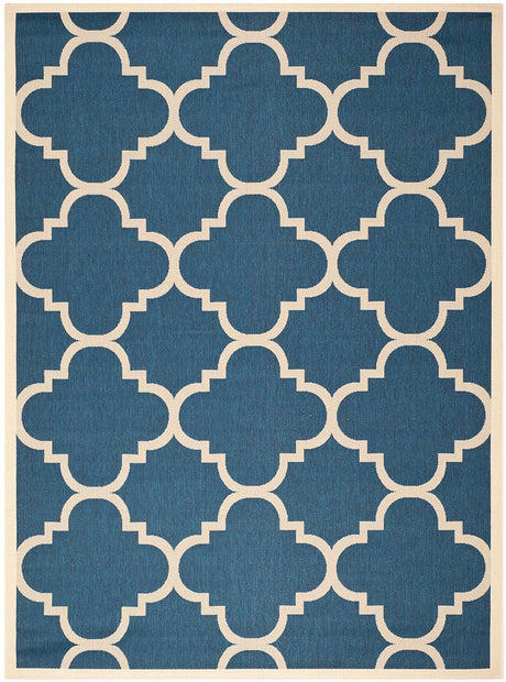 Safavieh Courtyard Cy6243 - 268 Navy / Beige Rugs - Safavieh - cy6243 - 268 - 2