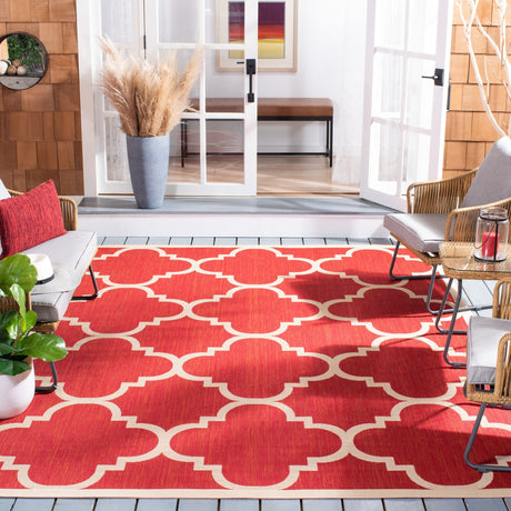 Safavieh Courtyard Cy6243 Red Rug - Safavieh - cy6243 - 248 - 4r