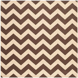Safavieh Courtyard Cy6244 - 204 Dark Brown Rugs - Safavieh - cy6244 - 204 - 4sq