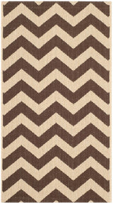 Safavieh Courtyard Cy6244 - 204 Dark Brown Rugs - Safavieh - cy6244 - 204 - 5r
