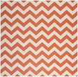 Safavieh Courtyard Cy6244 - 241 Terracotta / Beige Rugs - Safavieh - cy6244 - 241 - 4sq