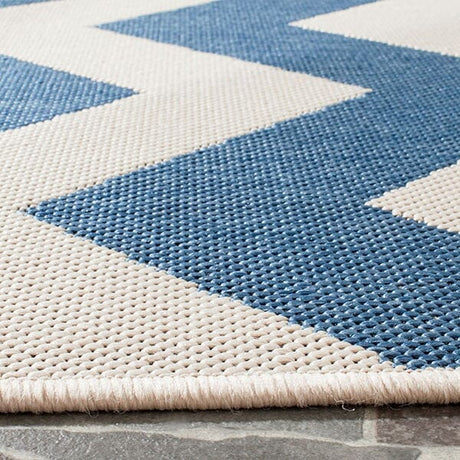 Safavieh Courtyard Cy6244 - 243 Blue / Beige Rugs - Safavieh - cy6244 - 243 - 2