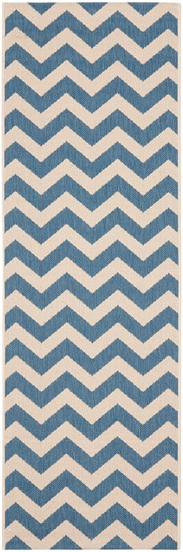 Safavieh Courtyard Cy6244 - 243 Blue / Beige Rugs - Safavieh - cy6244 - 243 - 27