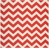 Safavieh Courtyard Cy6244 - 248 Red Rugs - Safavieh - cy6244 - 248 - 4sq