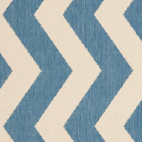 Safavieh Courtyard Cy6245 - 243 Blue / Beige Rugs - Safavieh - cy6245 - 243 - 2