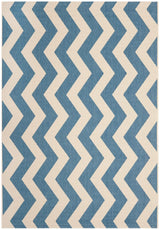 Safavieh Courtyard Cy6245 - 243 Blue / Beige Rugs - Safavieh - cy6245 - 243 - 2