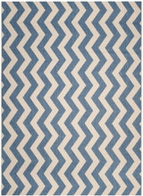 Safavieh Courtyard Cy6245 - 243 Blue / Beige Rugs - Safavieh - cy6245 - 243 - 4r