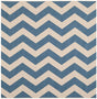 Safavieh Courtyard Cy6245 - 243 Blue / Beige Rugs - Safavieh - cy6245 - 243 - 4sq