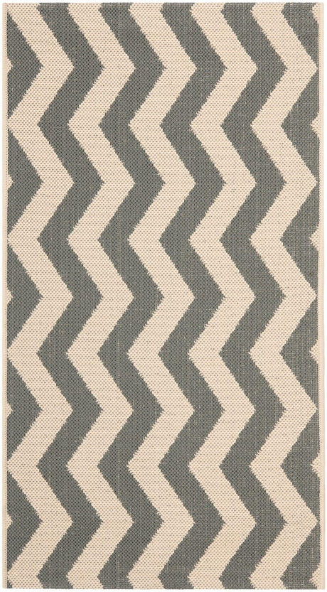 Safavieh Courtyard Cy6245 - 246 Grey / Beige Rugs - Safavieh - cy6245 - 246 - 4r