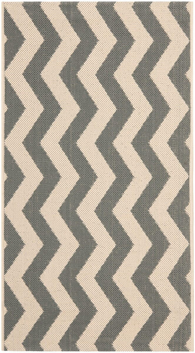 Safavieh Courtyard Cy6245 - 246 Grey / Beige Rugs - Safavieh - cy6245 - 246 - 4r