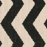 Safavieh Courtyard Cy6245 - 256 Black / Beige Rugs - Safavieh - cy6245 - 256 - 2