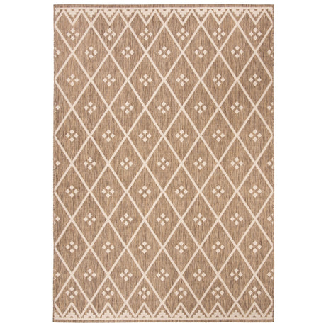 Safavieh Courtyard Cy6303 - 232 Brown/Light Beige Rugs - Safavieh - cy6303 - 232 - 3