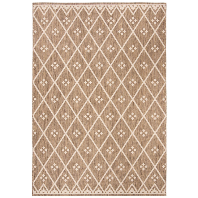 Safavieh Courtyard Cy6303 - 232 Brown/Light Beige Rugs - Safavieh - cy6303 - 232 - 3