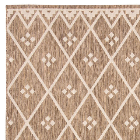 Safavieh Courtyard Cy6303 - 232 Brown/Light Beige Rugs - Safavieh - cy6303 - 232 - 3