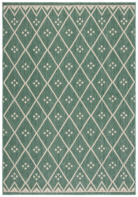 Safavieh Courtyard Cy6303 - 323 Dark Green/Beige Rugs - Safavieh - cy6303 - 323 - 2