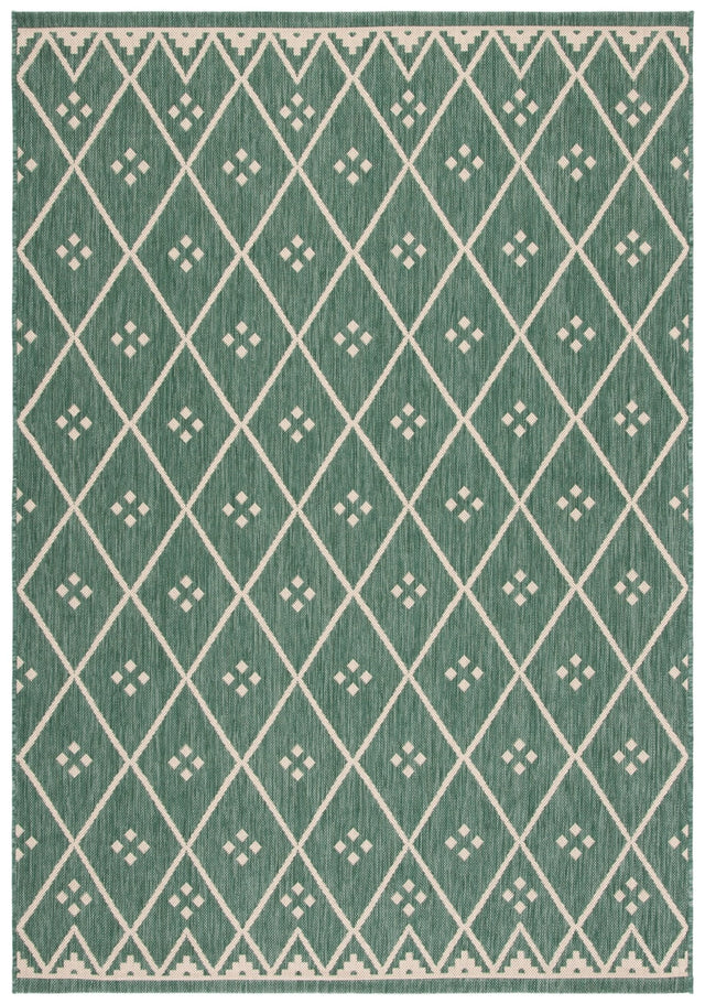 Safavieh Courtyard Cy6303 - 323 Dark Green/Beige Rugs - Safavieh - cy6303 - 323 - 2