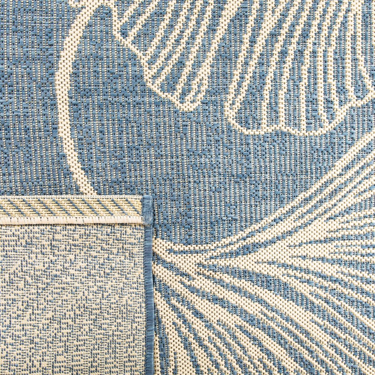 Safavieh Courtyard Cy6305 - 233 Blue/Light Beige Rugs - Safavieh - cy6305 - 233 - 5