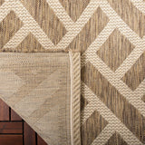 Safavieh Courtyard Cy6306 - 232 Brown/Light Beige Rugs - Safavieh - cy6306 - 232 - 5