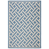 Safavieh Courtyard Cy6306 - 233 Blue/Light Beige Rugs - Safavieh - cy6306 - 233 - 5