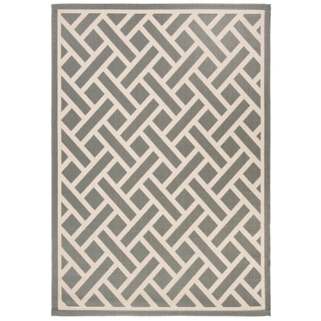 Safavieh Courtyard Cy6306 - 236 Anthracite/Light Beige Rugs - Safavieh - cy6306 - 236 - 5