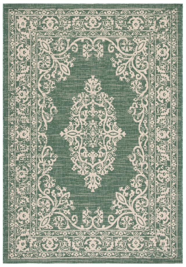 Safavieh Courtyard Cy6332 - 32221 Dark Green/Beige Rugs - Safavieh - cy6332 - 32221 - 2