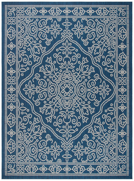 Safavieh Courtyard Cy6344 - 25821 Navy/Beige Rug - Safavieh - cy6344 - 25821 - 28