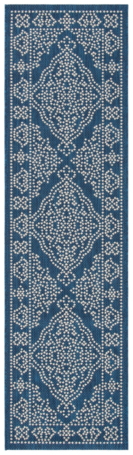 Safavieh Courtyard Cy6344 - 25821 Navy/Beige Rug - Safavieh - cy6344 - 25821 - 28