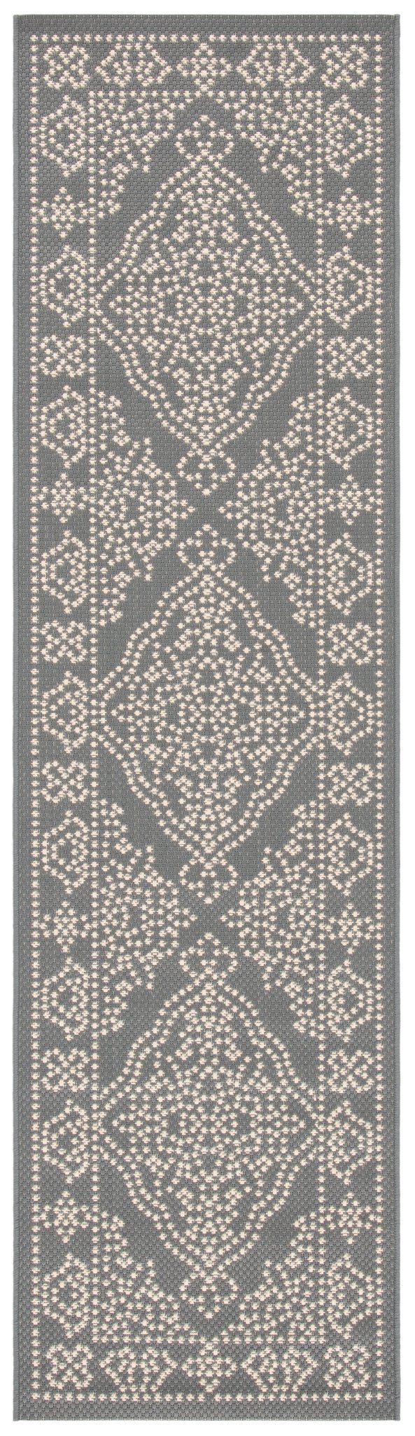 Safavieh Courtyard Cy6344 Anthracite/Beige Rug - Safavieh - cy6344 - 23621 - 3