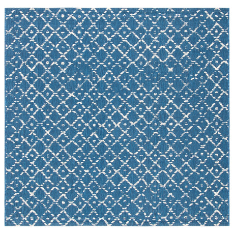 Safavieh Courtyard Cy6391 - 25821 Navy/Ivory Rugs - Safavieh - cy6391 - 25821 - 7sq