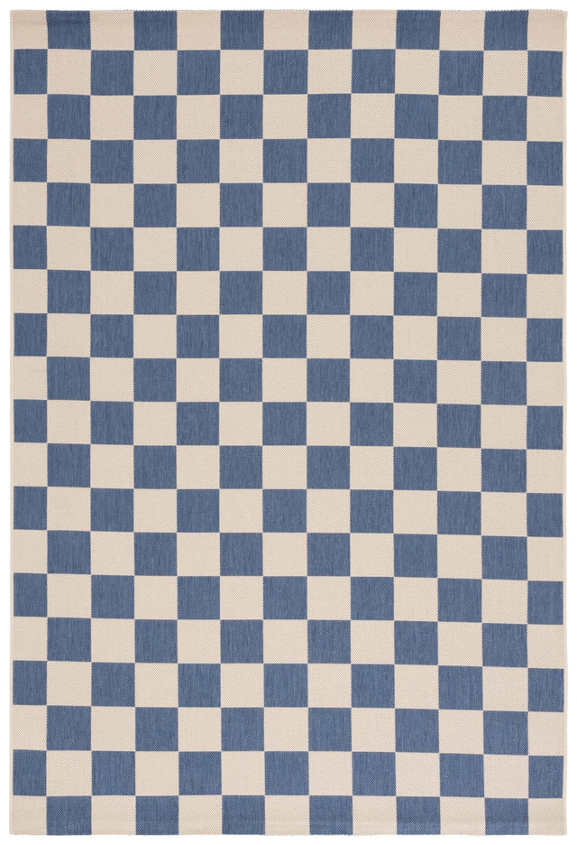 Safavieh Courtyard Cy6442 - 23321 Blue/Beige Rug - Safavieh - cy6442 - 23321 - 4