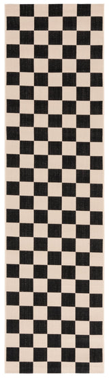 Safavieh Courtyard Cy6442 - 25621 Black/Beige Rug - Safavieh - cy6442 - 25621 - 25