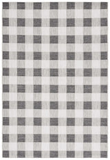 Safavieh Courtyard 4'-0" x 5'-7" Rug in Grey / Dark Grey