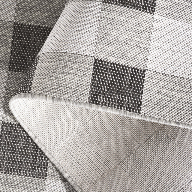 Safavieh Courtyard Cy6442 - 55321 Grey/Dark Grey Rug - Safavieh - cy6442 - 55321 - 7r