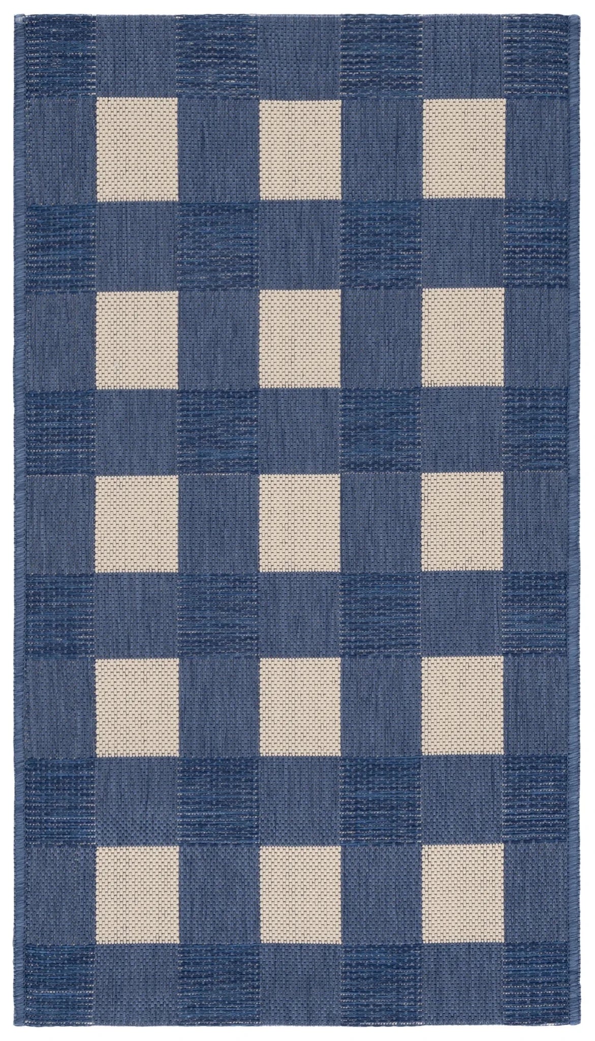 Safavieh Courtyard 2'-0" x 3'-7" Rug in Blue / Beige